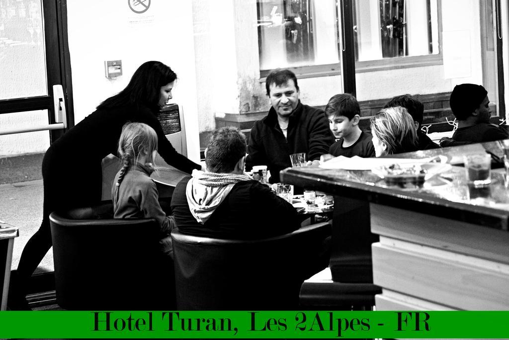 Hotel Turan Les Deux Alpes Exterior foto